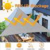 Cream Shade Sail185 GSM-UV Block Canopy