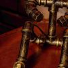 Galaxy Steampunk Handmade Vintage Adjustable Pipe Lamp