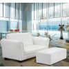 Kid's Double Couch Lounge sofa with Ottoman