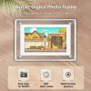 Acrylic 5 Inch Digital Picture Frame, Video Frame with Auto-Rotate, Free 8GB/4GB USB Stick and Built-in 1000 mAh Battery. Ideal Desktop Decoration