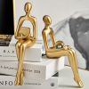 Abstract Thinker Sculptures