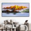 Hand Painted Oil Painting Modern Landscape Textured Painting Abstract Art Hand Painted Custom Artwork Wall Decor Painting Impressionist Art Living Roo